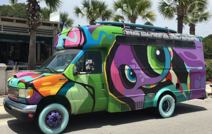 Charleston Graffiti Limo
