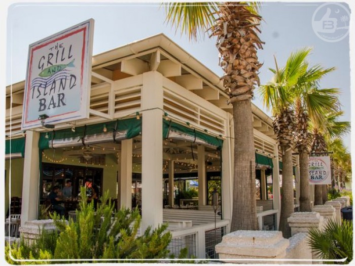The Grill and Island bar on Folly Beach, SC